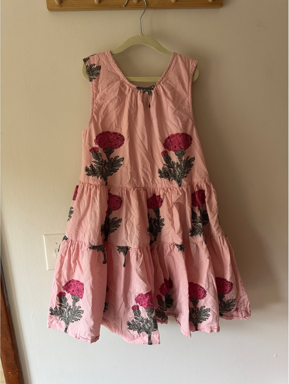 Pink Chicken Girls Eloise Dress - Blush Marigold